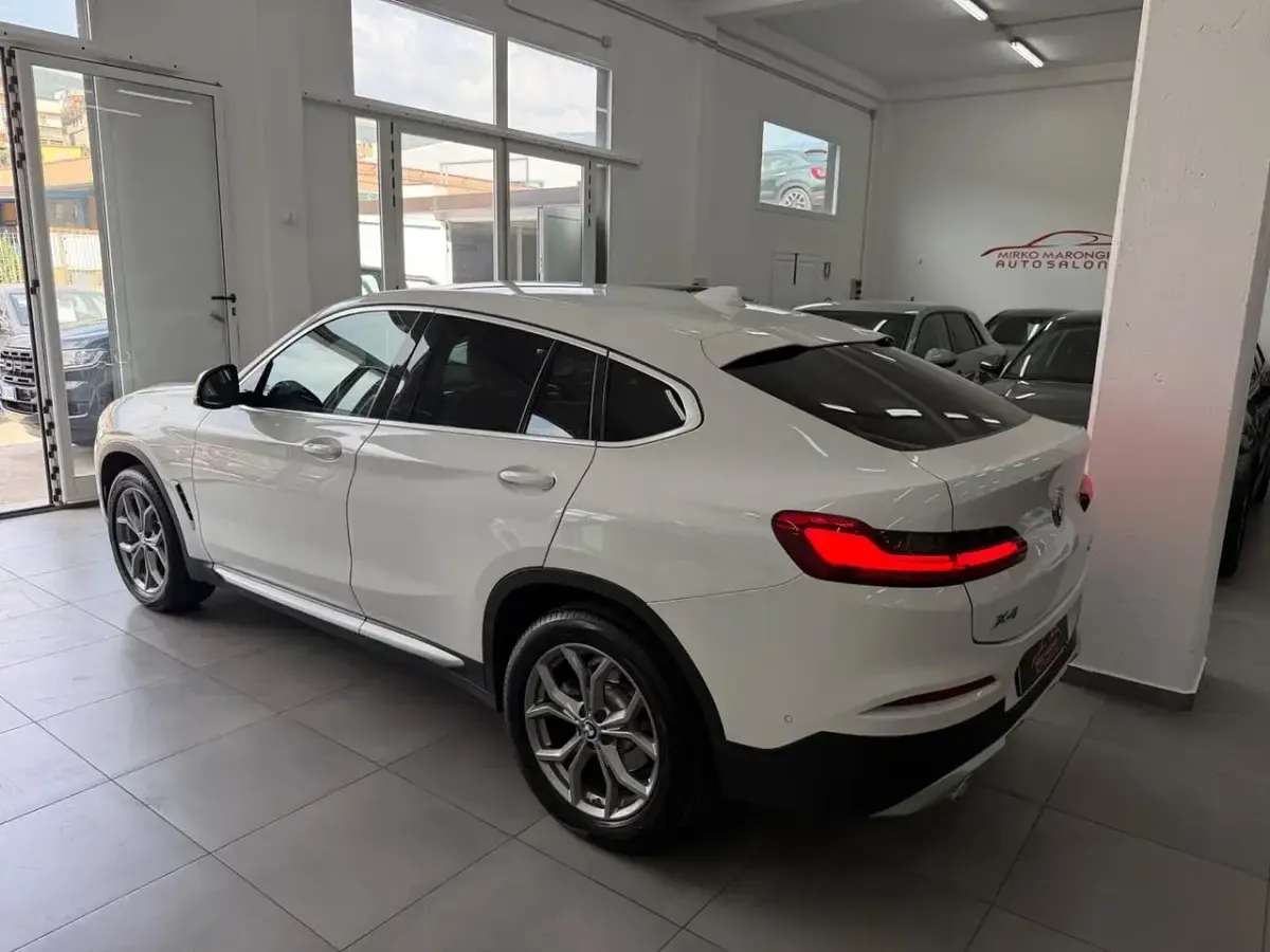 Usata BMW X4 M Sport 190 CV (139 kW) 2021 Bianco SUV