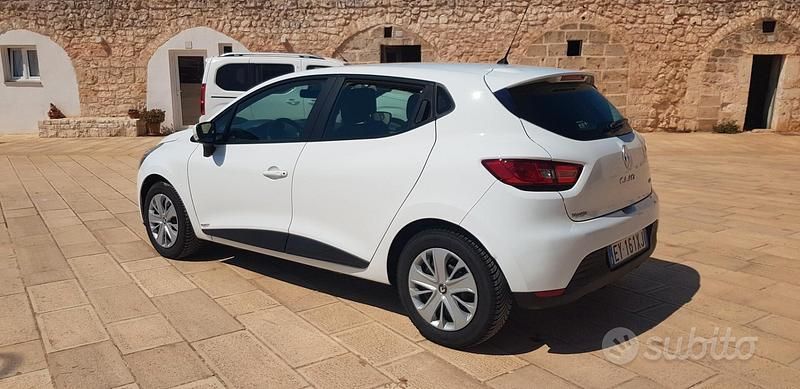 Usata Renault Clio IV 75 CV (55 kW) 2015 Bianco Berlina