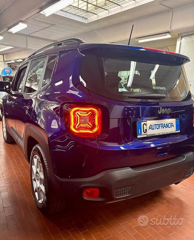 Usata Jeep Renegade Limited 120 CV (88 kW) 2020 Blu SUV