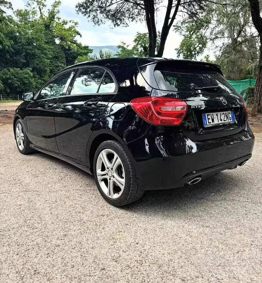 Usata Mercedes 180 Executive 109 CV (80 kW) 2014 Nero Berlina