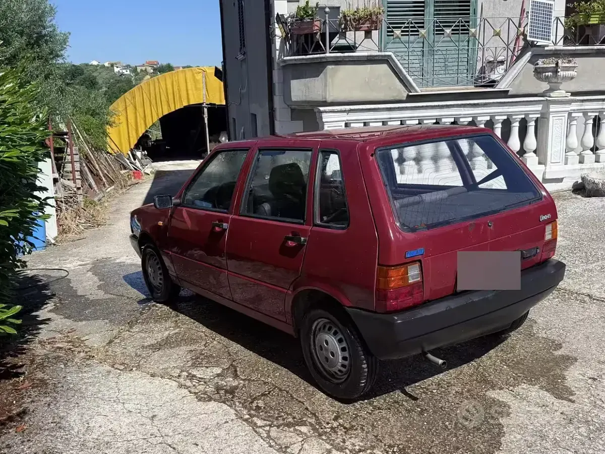 Usata Fiat Uno 45 CV (33 kW) 1988 Rosso Utilitaria