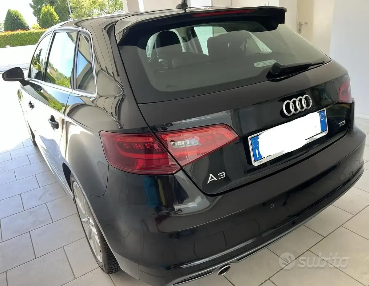 Usata Audi A3 S-Line 2015 Nero Berlina