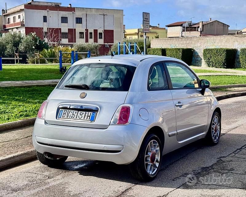 Usata Fiat 500 Sport 75 CV (55 kW) 2010 Grigio Berlina