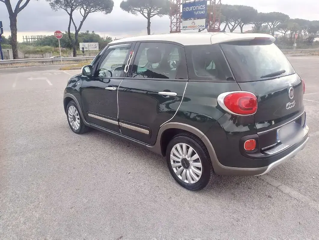 Usata Fiat 500L Trekking 120 CV (88 kW) 2015 Verde Monovolume