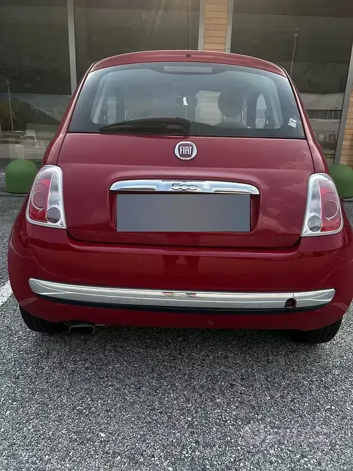 Usata Fiat 500 69 CV (50 kW) 2014 Rosso Berlina