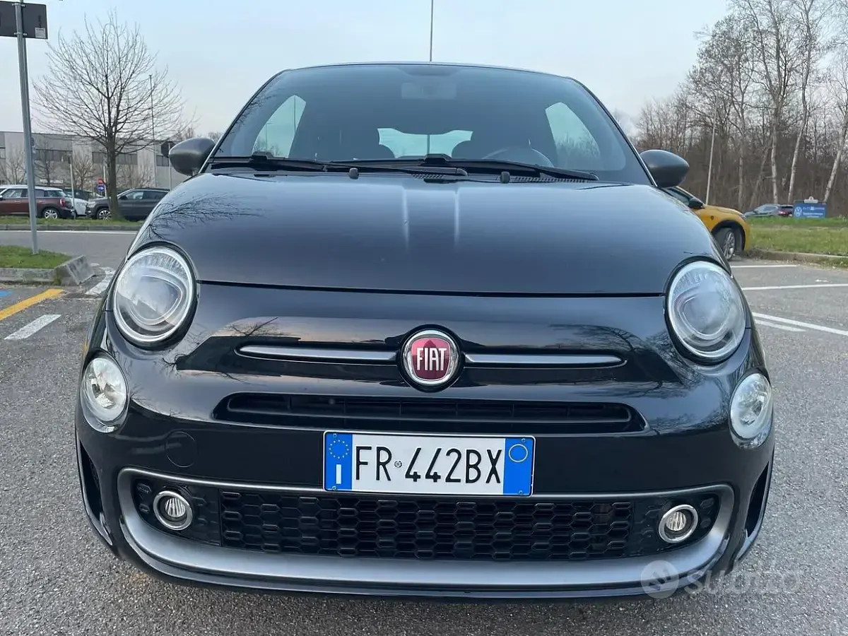 Usata Fiat 500 S 69 CV (50 kW) 2018 Nero Berlina