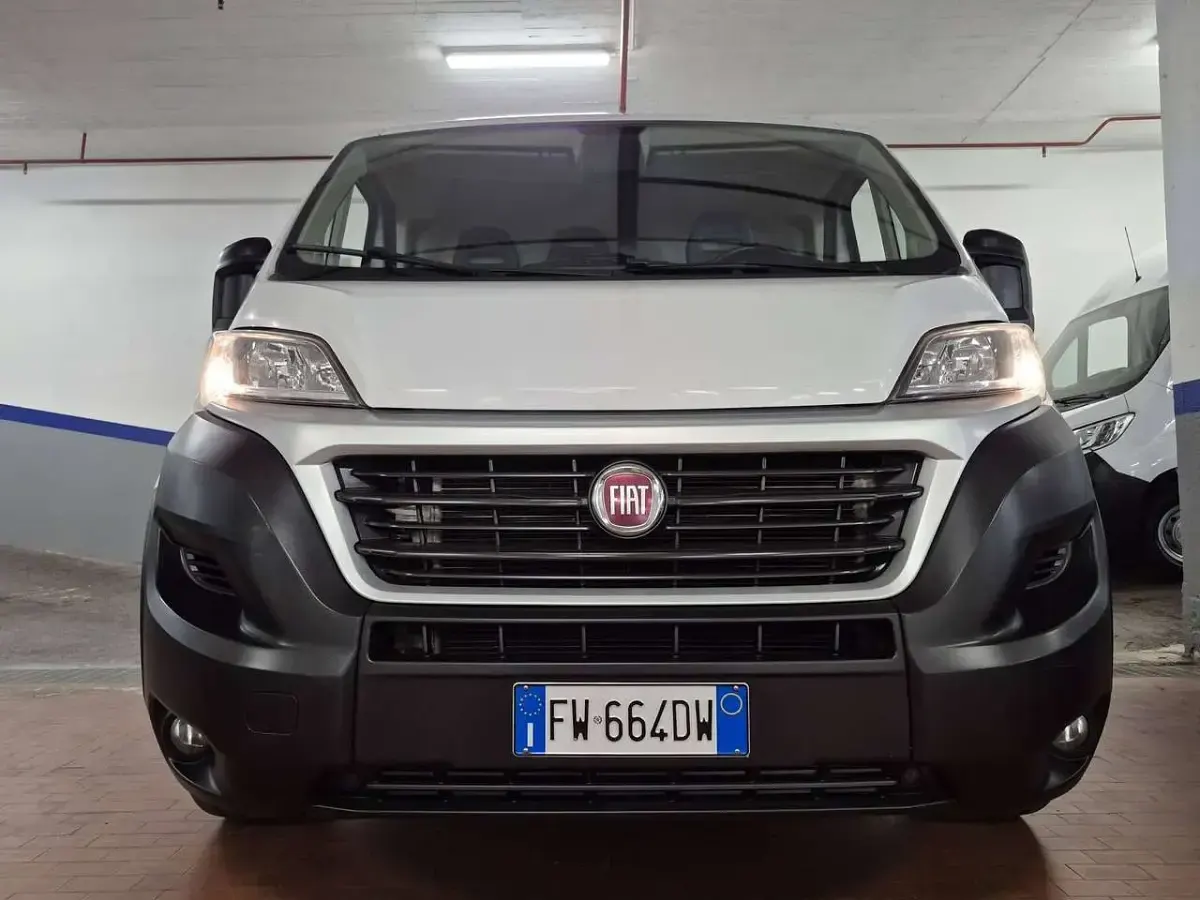 Usata Fiat Ducato 116 CV (85 kW) 2019 Bianco pastello Furgone
