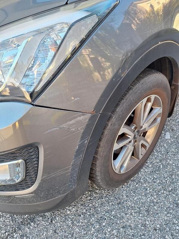 Usata Hyundai Santa Fe 150 CV (110 kW) 2014 Grigio SUV