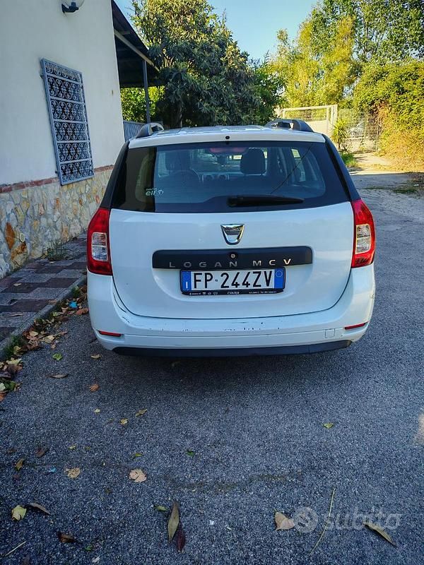 Usata Dacia Logan 68 CV (50 kW) 2018 Bianco Berlina