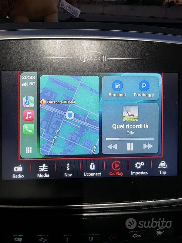 Usata Fiat 500X Cross 120 CV (88 kW) 2018 Nero SUV