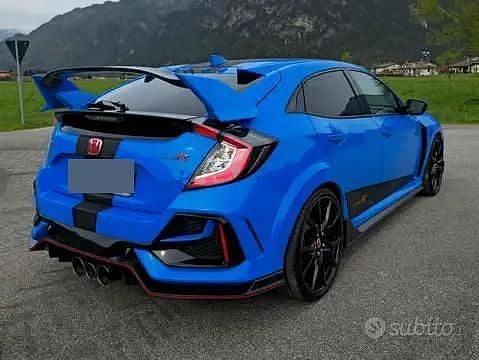 Usata Honda Civic Sport 320 CV (235 kW) 2021 Blu/azzurro Berlina