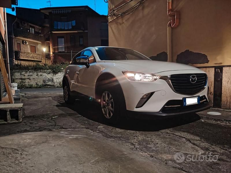Usata Mazda CX-3 105 CV (77 kW) 2017 Bianco SUV