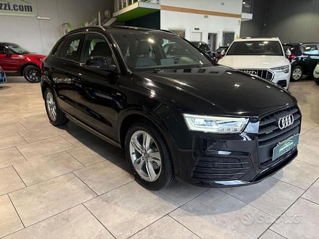 Usata Audi Q3 S-Line 184 CV (135 kW) 2016 Nero SUV