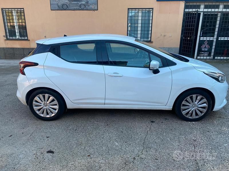 Begagnad Nissan Micra Acenta 80 HK (58 kW) 2018 Vit Sedan