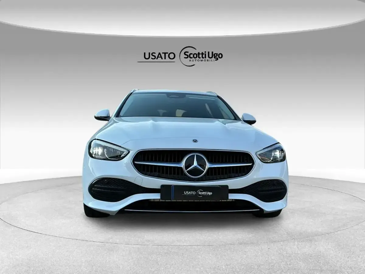 Usata Mercedes C220 Advanced Plus 197 CV (144 kW) 2024 Bianco Station wagon