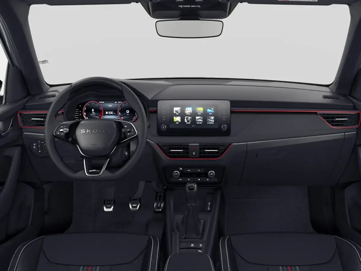 Nuova Skoda Kamiq Monte Carlo 115 CV (84 kW) 2026 Smokey diamondargento metallizzato nero SUV