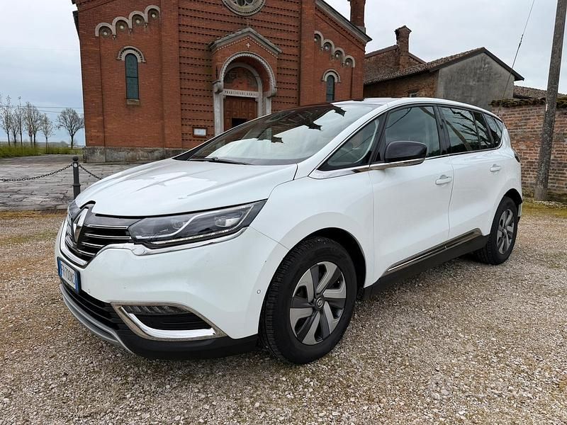 Usata Renault Espace Zen 130 CV (95 kW) 2018 Bianco Monovolume
