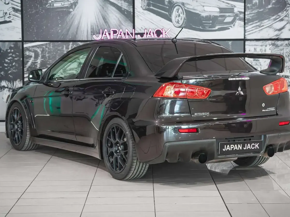 Usata Mitsubishi Lancer 295 CV (216 kW) 2009 Nero Berlina