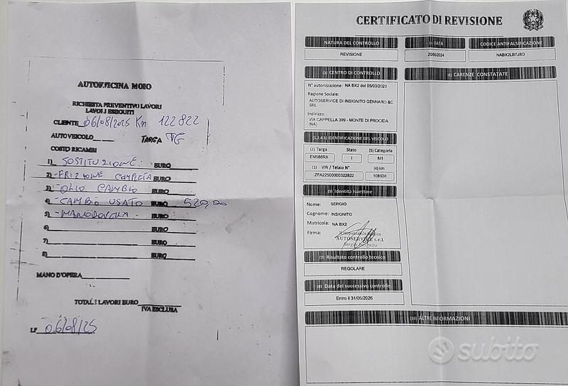 Usata Fiat Qubo Trekking 77 CV (56 kW) 2012 Bianco Monovolume