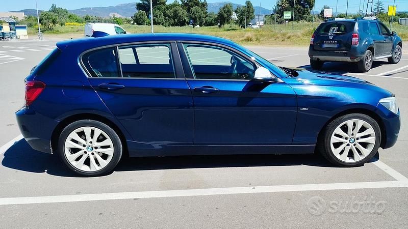 Usata BMW 116 Comfort Edition 2011 Blu Utilitaria