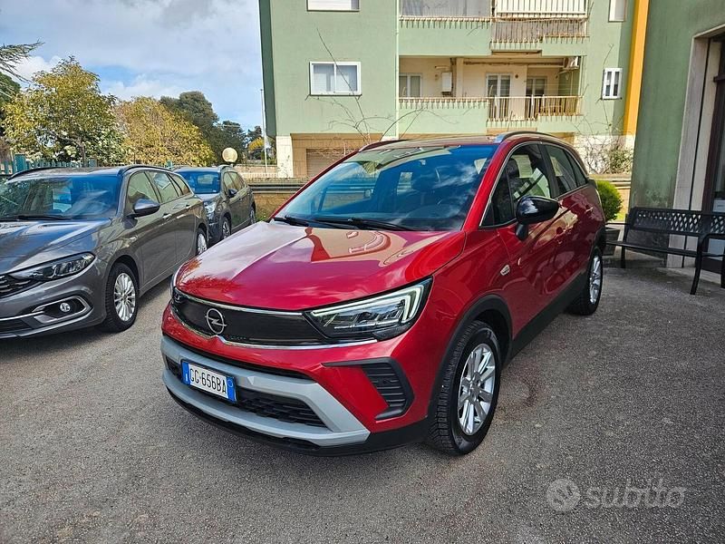 Usata Opel Crossland X Ultimate 110 CV (80 kW) 2021 Rosso SUV