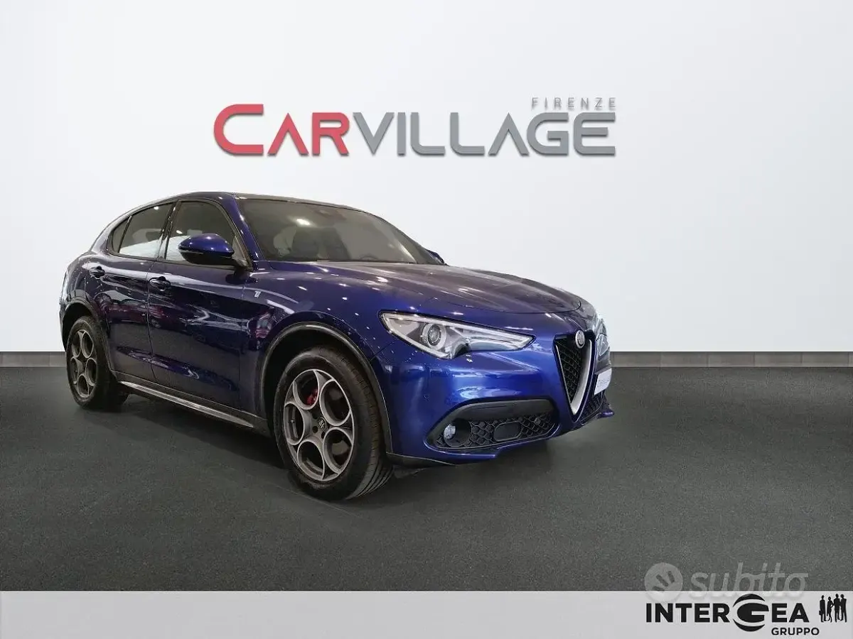 Usata Alfa Romeo Stelvio Ti 210 CV (154 kW) 2022 Blu SUV