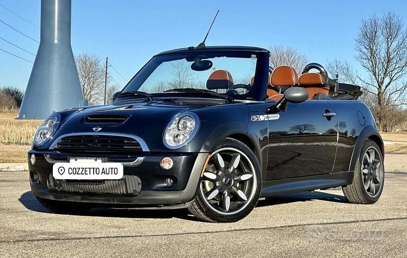 Usata Mini Cooper S Cabriolet 175 CV (128 kW) 2007 Nero Cabrio