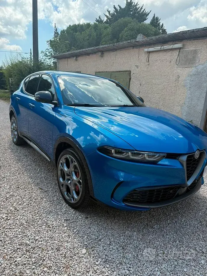 Usata Alfa Romeo Tonale Edizione Speciale 280 CV (205 kW) 2023 Blu SUV