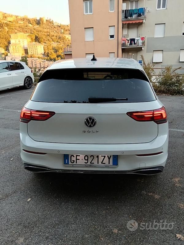 Usata VW Golf VIII 115 CV (84 kW) 2022 Bianco Berlina