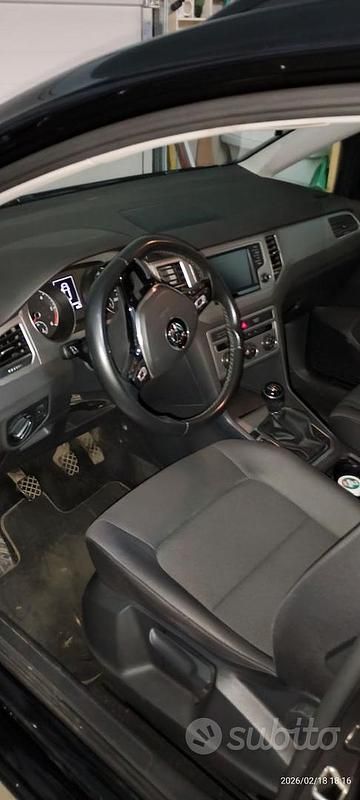 Usata VW Golf VII 116 CV (85 kW) 2016 Nero Berlina