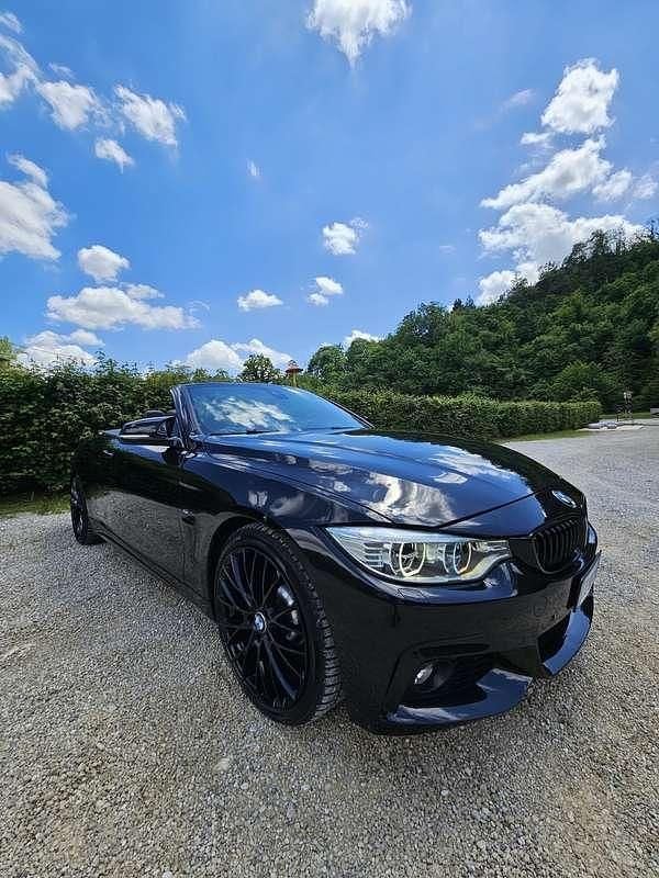 Usata BMW 435 M Sport 306 CV (225 kW) 2014 Nero Cabrio