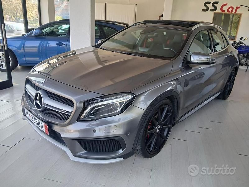 Usata Mercedes GLA45 AMG AMG 360 CV (264 kW) 2015 Grigio SUV
