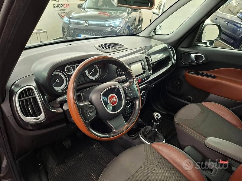 Usata Fiat 500L Trekking 120 CV (88 kW) 2016 Grigio Monovolume