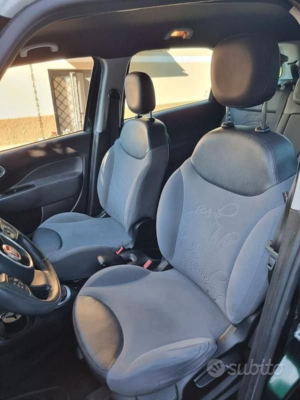 Usata Fiat 500L Living 120 CV (88 kW) 2014 Verde Monovolume