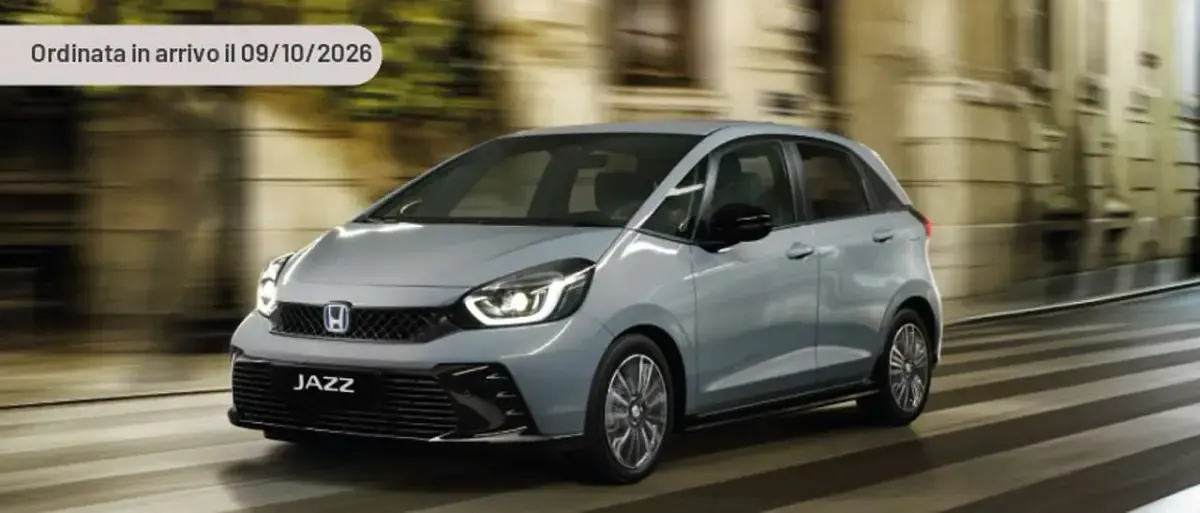 Nuova Honda Jazz Elegance 122 CV (89 kW) 2026 Argento Utilitaria