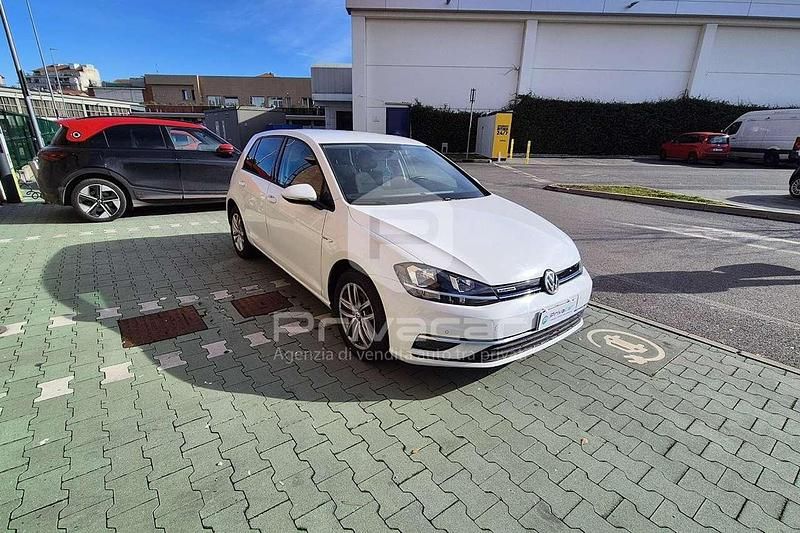 Usata VW Golf VII Business 110 CV (80 kW) 2018 Bianco Utilitaria