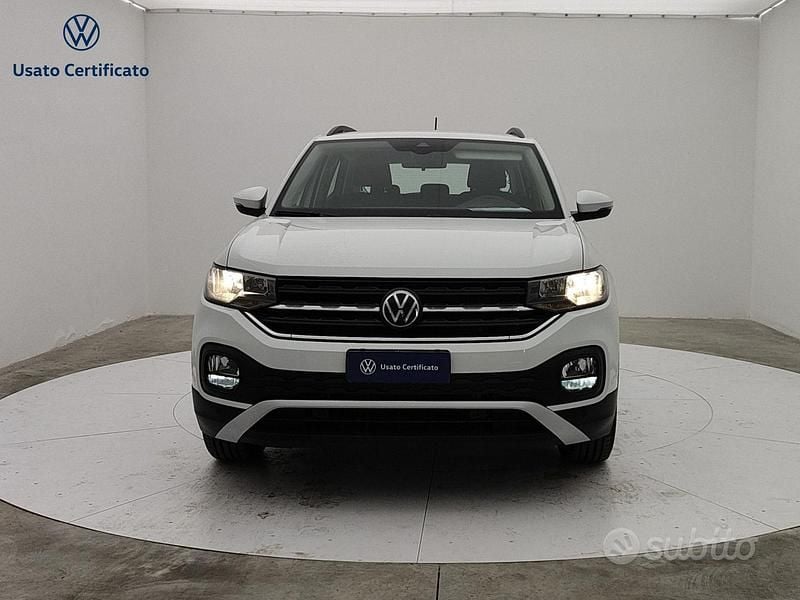 Usata VW T-Cross Style 95 CV (69 kW) 2021 Bianco SUV