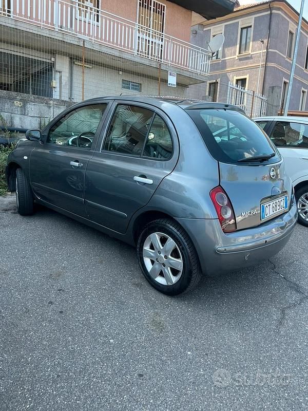 Usata Nissan Micra Pure 2004 Grigio Utilitaria