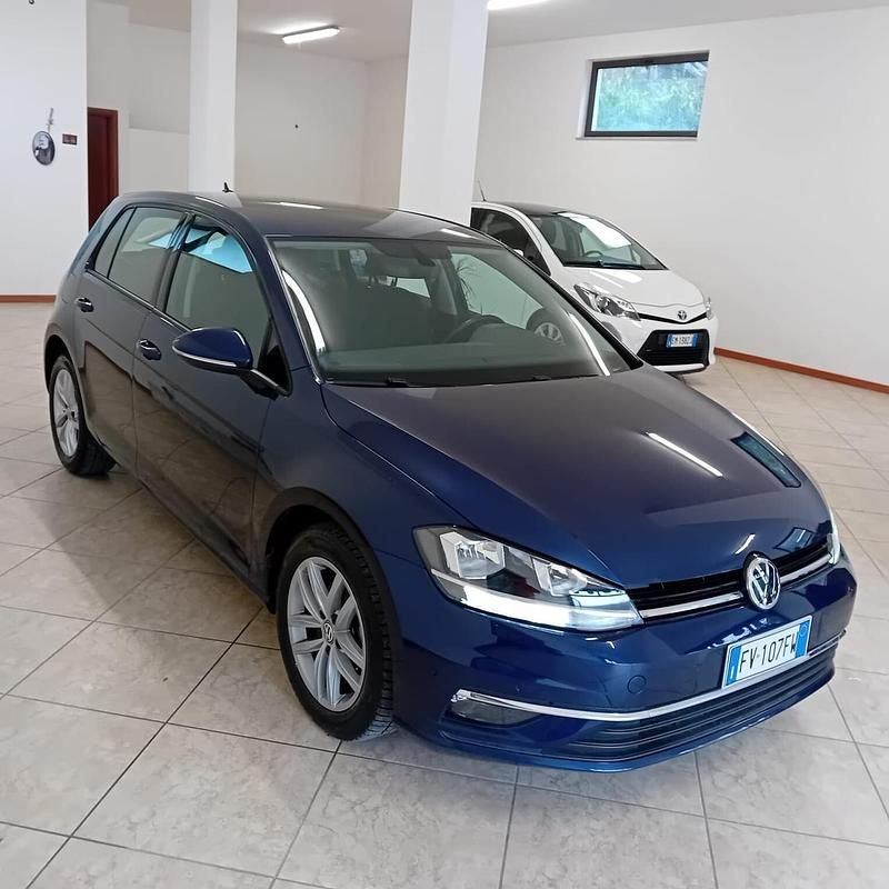 Usata VW Golf VII Business 115 CV (84 kW) 2019 Blu Berlina
