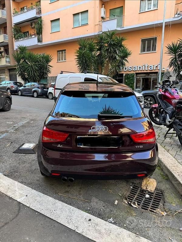 Usata Audi A1 122 CV (89 kW) 2011 Rosso Utilitaria