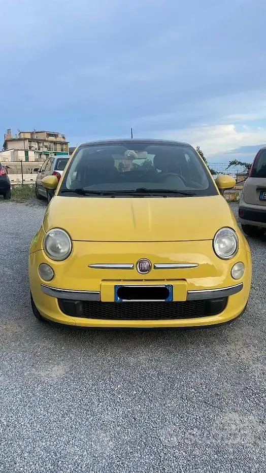 Usata Fiat 500 95 CV (69 kW) 2011 Giallo Utilitaria
