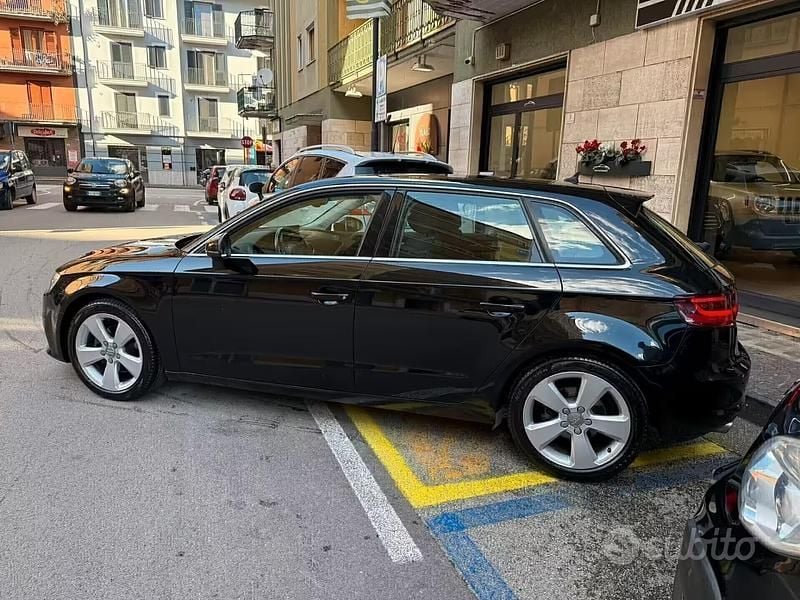 Usata Audi A3 Ambition 150 CV (110 kW) 2014 Nero Berlina