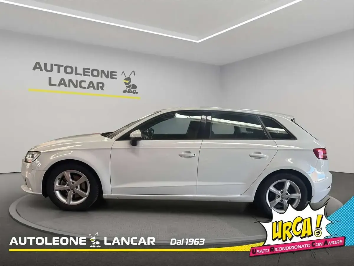 Usata Audi A3 Design 116 CV (85 kW) 2018 Bianco Berlina