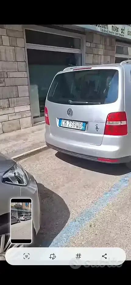Usata VW Touran 136 CV (100 kW) 2004 Grigio Monovolume