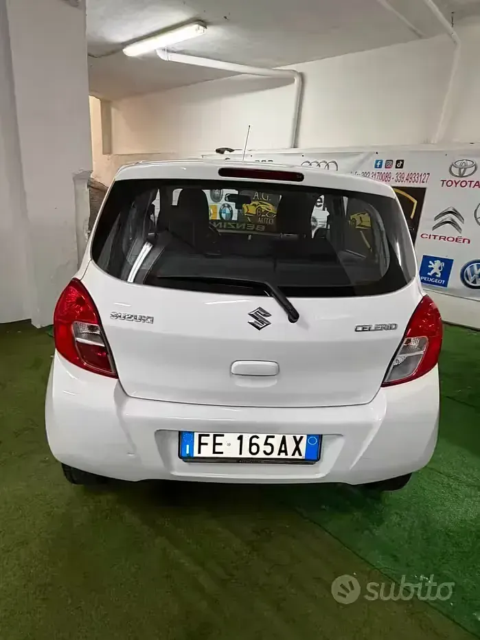 Usata Suzuki Celerio Style 68 CV (50 kW) 2016 Bianco Utilitaria