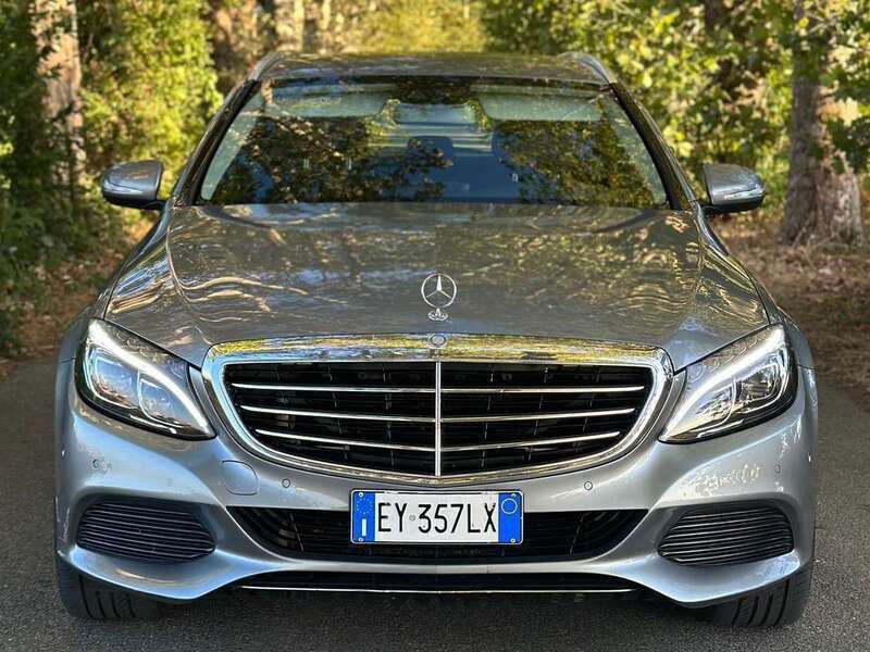 Grigio Usata 2015 Mercedes C220 Exclusive Station wagon | 15.000 € (Buon prezzo) - Immagine 1/4