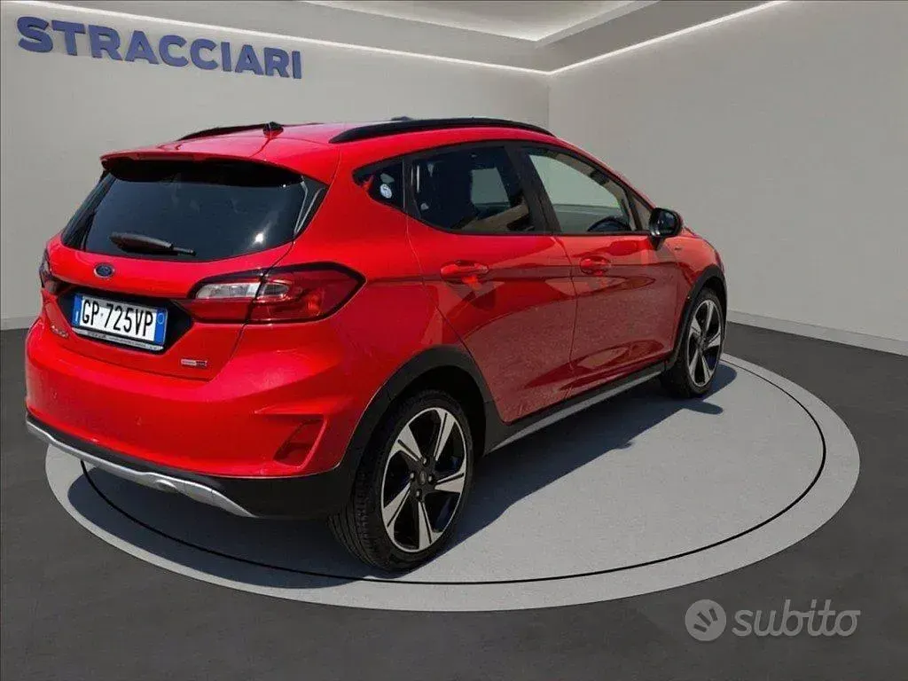 Usata Ford Fiesta Active 125 CV (91 kW) 2023 Rosso Utilitaria