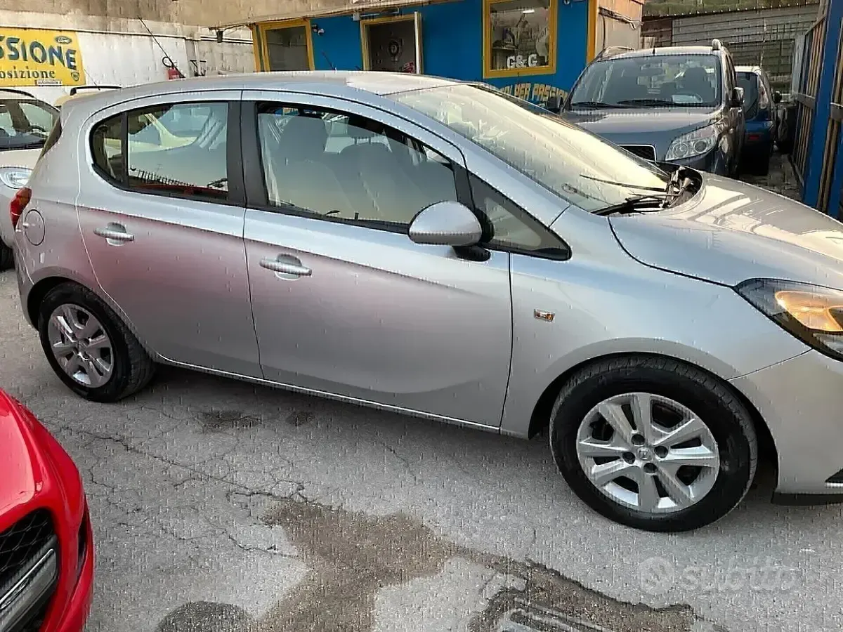 Usata Opel Corsa Edition 75 CV (55 kW) 2015 Grigio Utilitaria