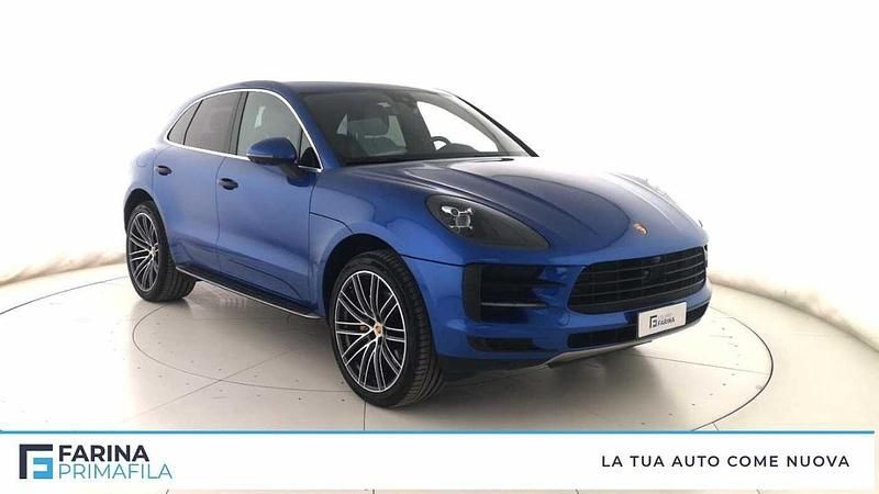 Usata Porsche Macan 245 CV (180 kW) 2019 Blu SUV