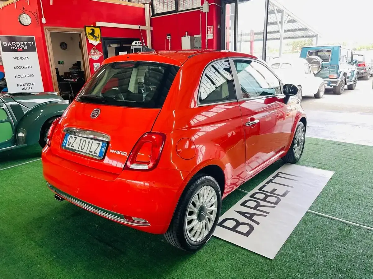 Usata Fiat 500 Dolcevita 69 CV (50 kW) 2022 Arancione Berlina